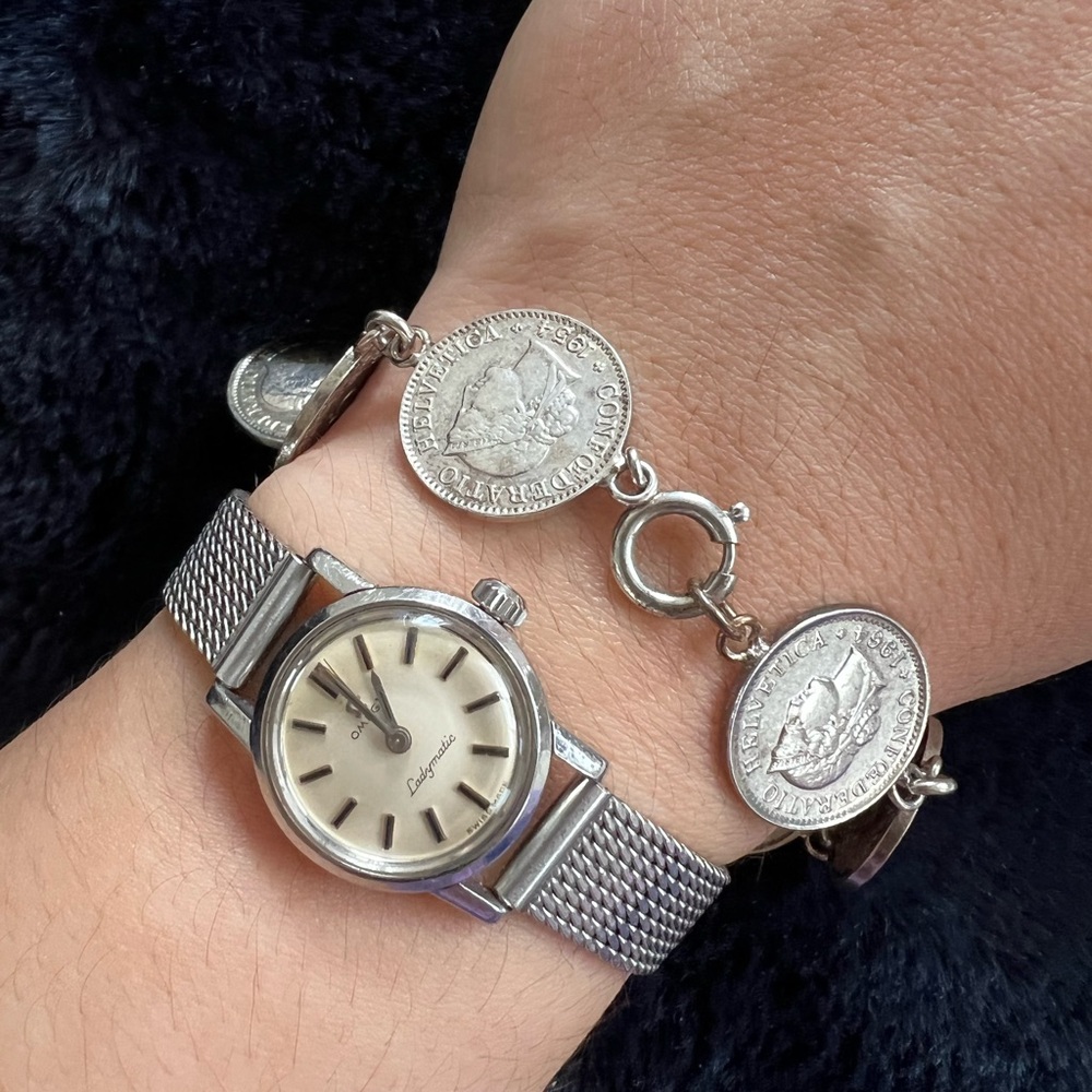Swiss Confederation Coin Bracelet